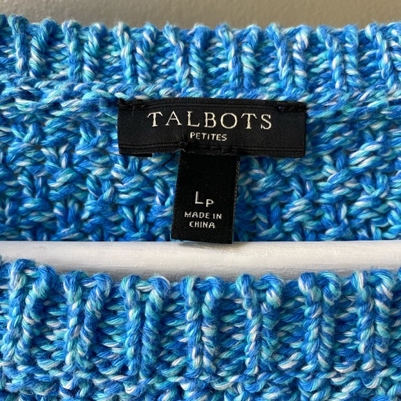 Talbots Blue Sweater - Picture 2 of 3